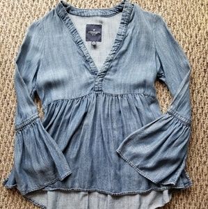 Bell sleeve Jean American Eagle Blouse
